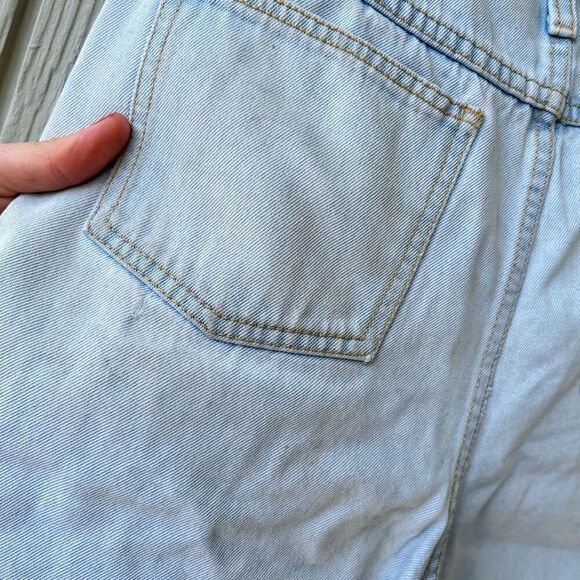 Vintage 1993 Jerry Leigh Looney Tunes Jean Shorts High Rise M - Picture 11 of 12